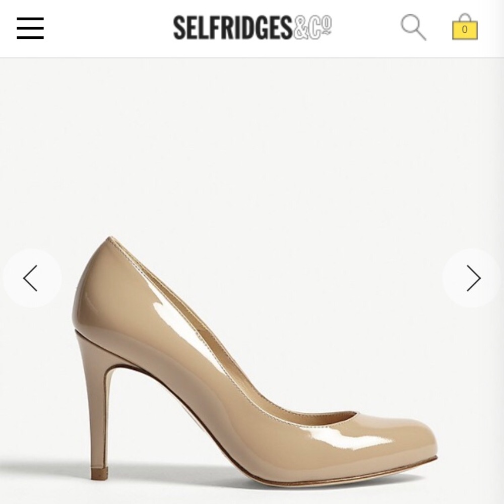 Shilo pumps round toe- L.K. Bennett- worn once